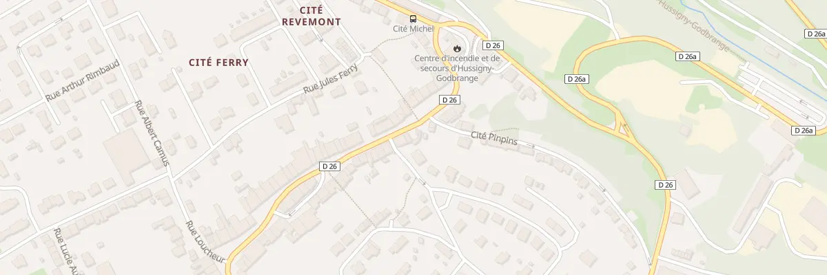 Plan du 11 Rue Jean Jaurés à Hussigny-Godbrange