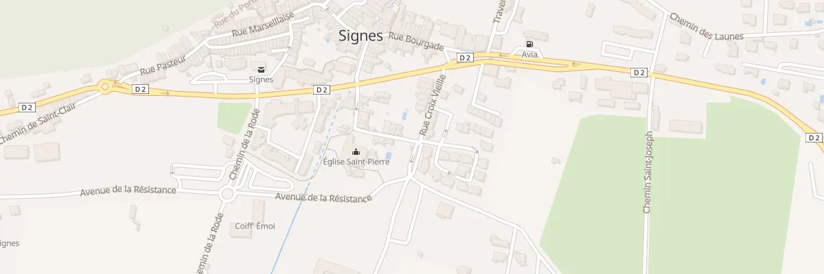 Plan du 24 Rue Croix-vieille à Signes