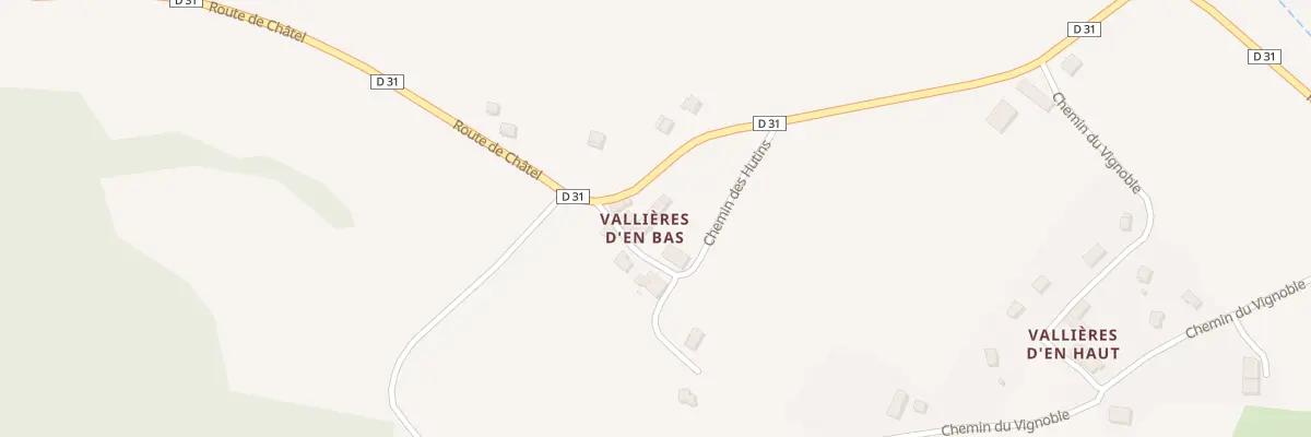 Plan du 1997 Rte de Châtel à Desingy