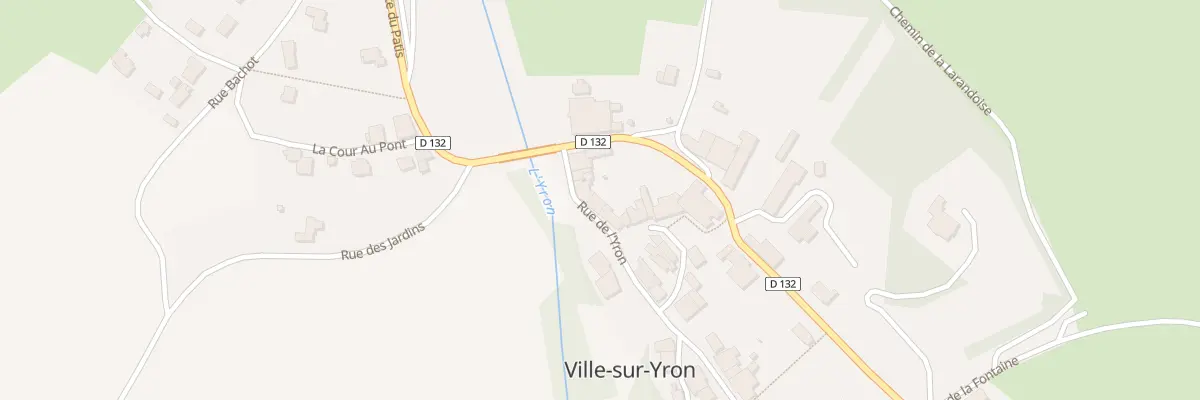 Plan du 9 Rue de l’Yron à Ville-sur-Yron