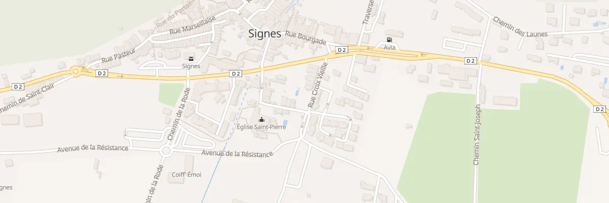 Plan du 20 Rue Croix-vieille à Signes