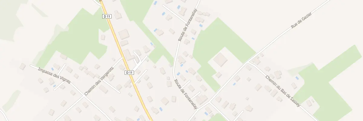 Plan du 6D Rte de Fontenelay à Pin