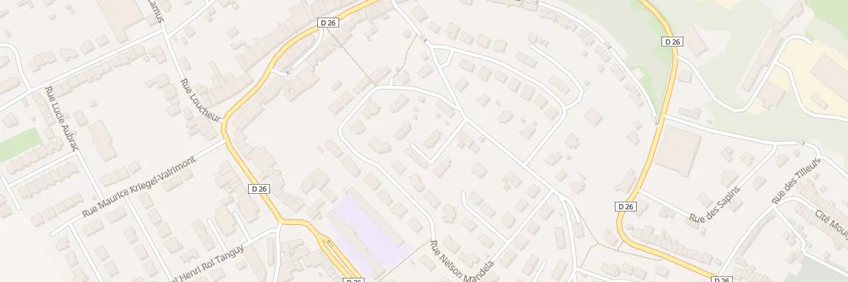 Plan du 42 Rue de Lorraine à Hussigny-Godbrange
