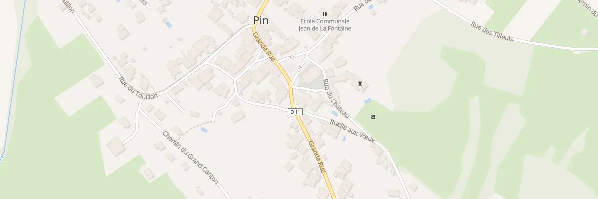 Plan du 1 Rle aux Voeux à Pin