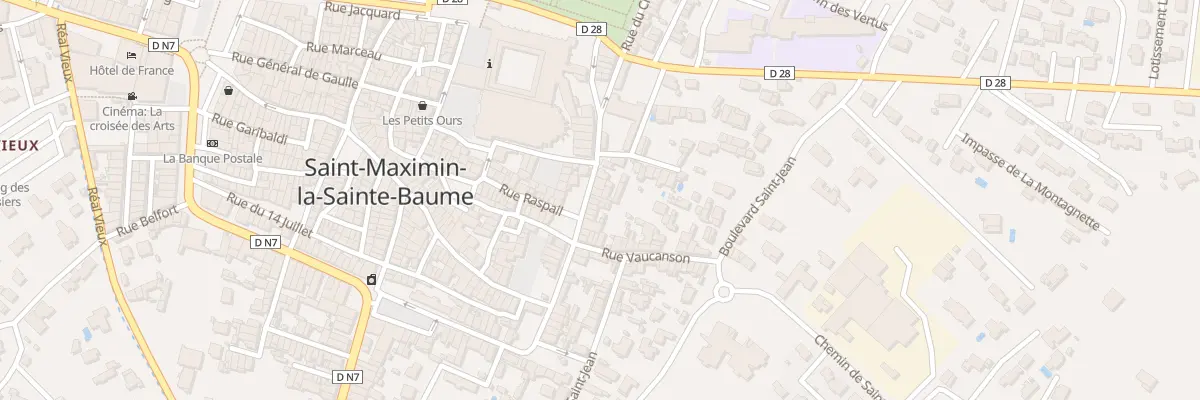 Plan du 230 Bd Rey à Saint-Maximin-la-Sainte-Baume