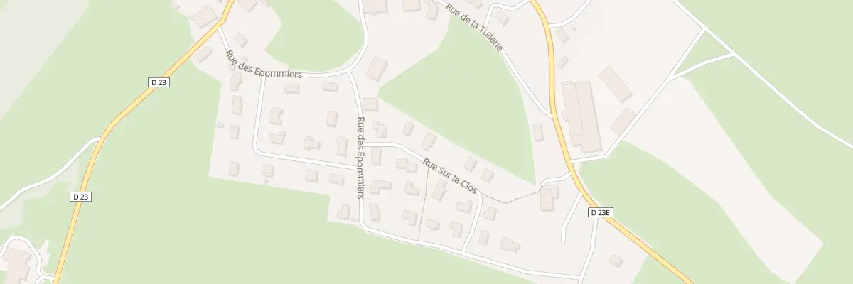 Plan du 3 Rue Sur le Clos à Valempoulières