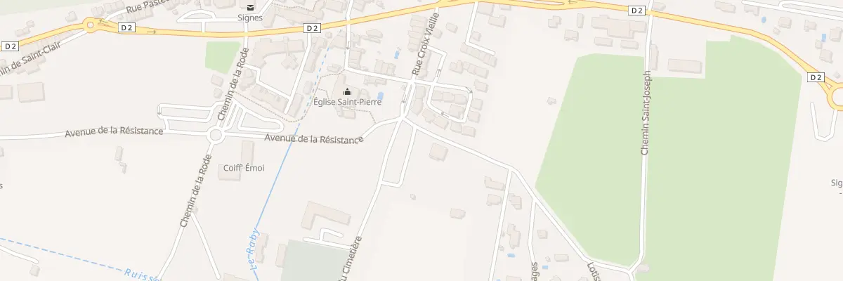 Plan du 1 Che du Petit Plan à Signes