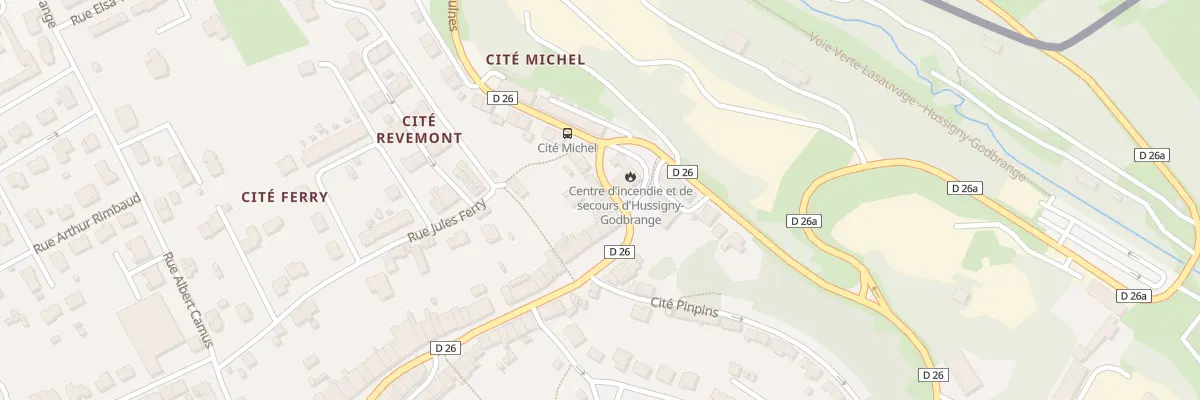 Plan du 4B Rue Jean Jaurés à Hussigny-Godbrange