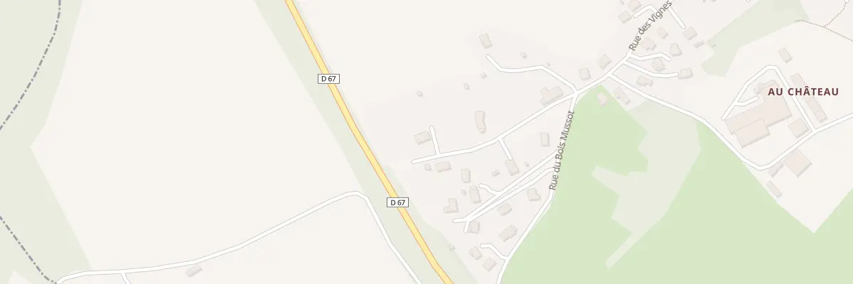 Plan du 16 Rue des Vignes à Audeux