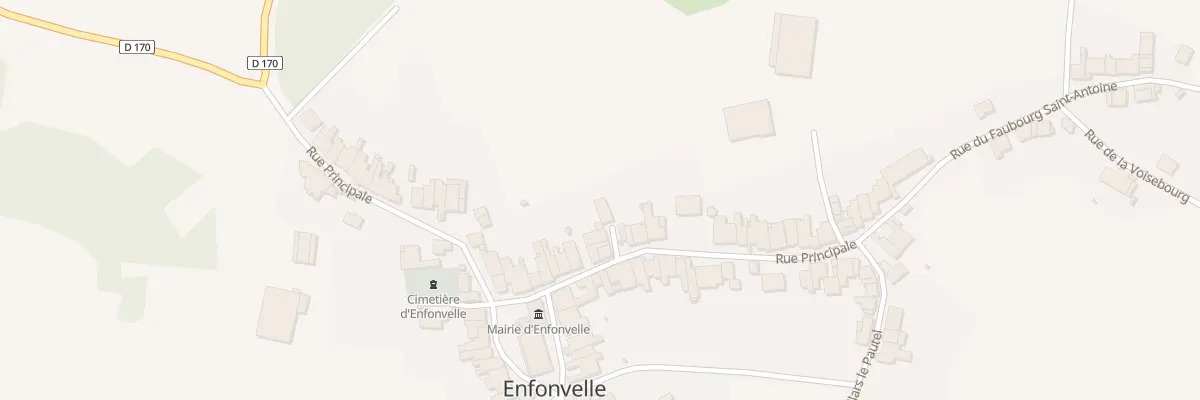 Plan du 1 Rue du Sac à Enfonvelle