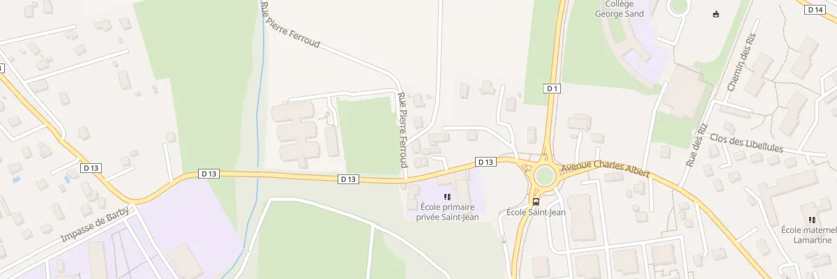 Plan du 682 Av Charles Albert à La Motte-Servolex