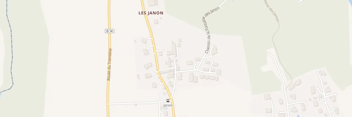 Plan du 86 Che des Janon à La Motte-Servolex