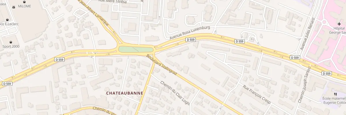 Plan du 77 Bd Stalingrad à La Seyne-sur-Mer