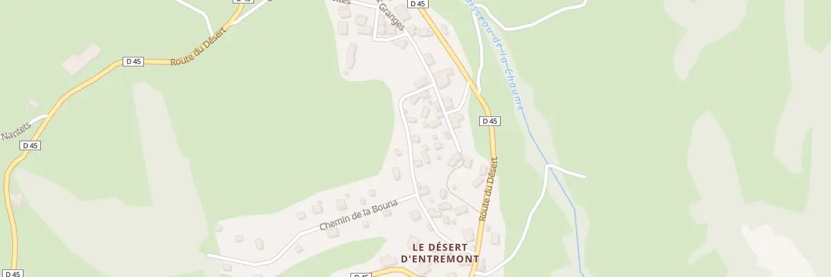 Plan du 174 Che des Combes à Entremont-le-Vieux