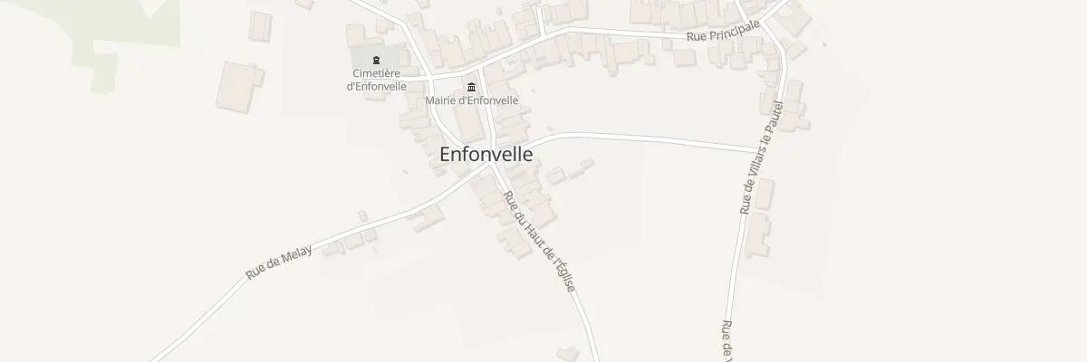 Plan du 5 Rue du Haut de l’Eglise à Enfonvelle