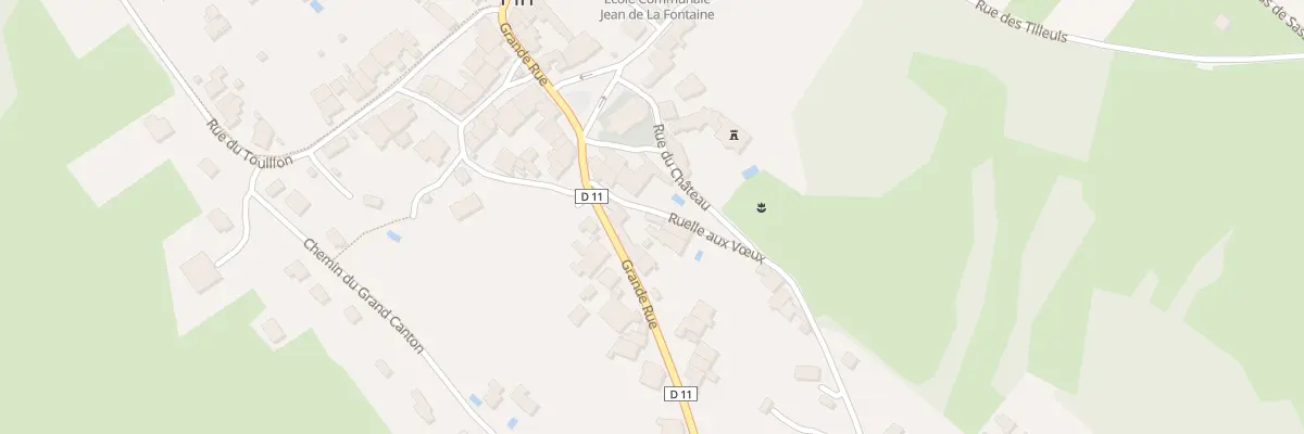 Plan du 8 Rle aux Voeux à Pin