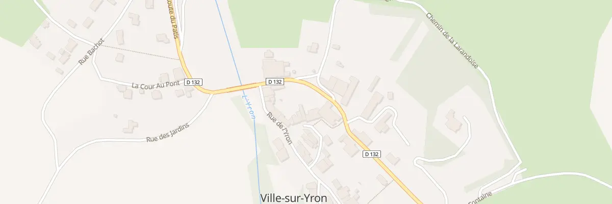 Plan du 8 Rue de la Mairie à Ville-sur-Yron