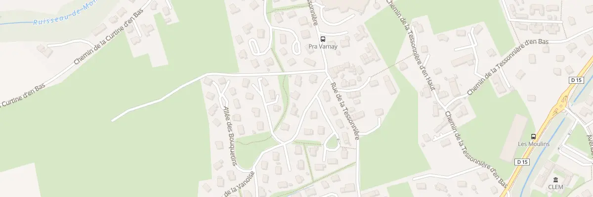 Plan du 52 Rue de la vanoise à La Motte-Servolex