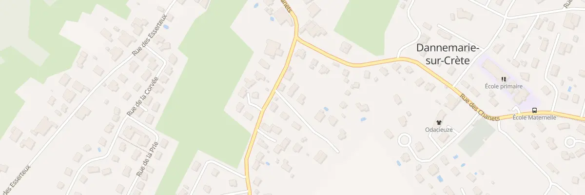 Plan du 1B Rue Combe au Brochet à Dannemarie-sur-Crète