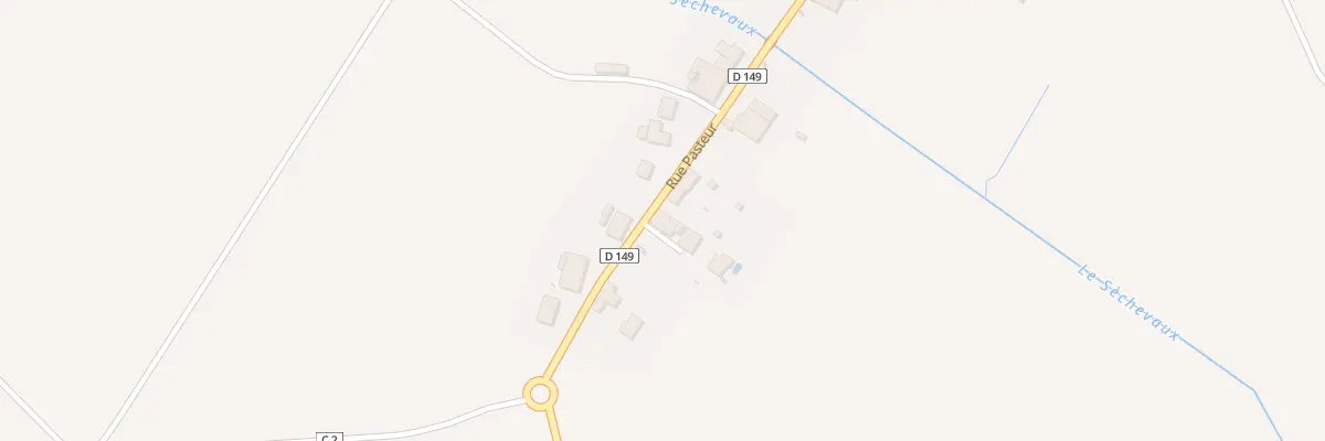 Plan du 1 Rue du Moncé à Anoux