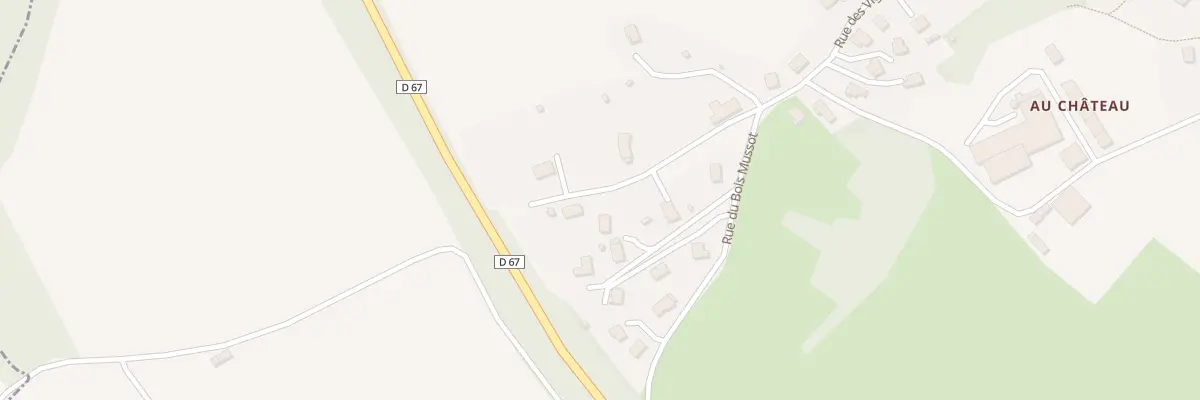 Plan du 27 Rue des Vignes à Audeux