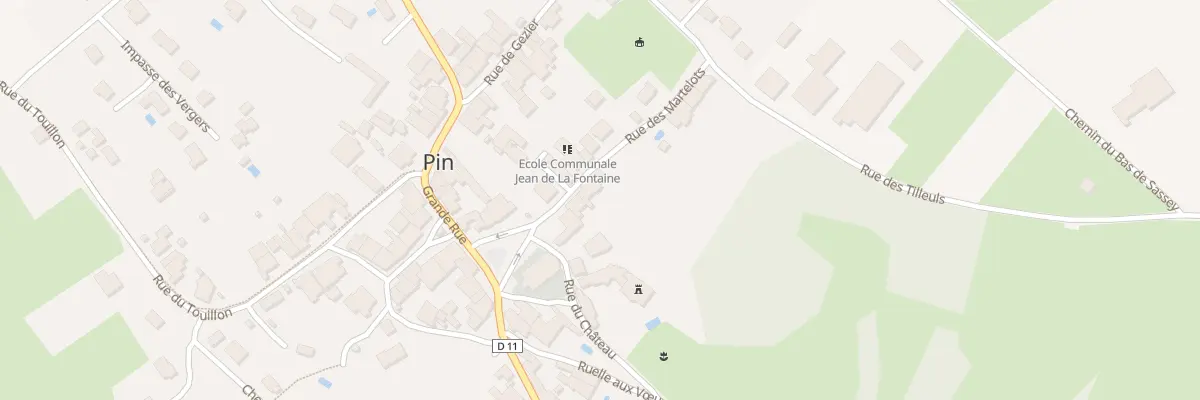 Plan du 6 Rue des Martelots à Pin