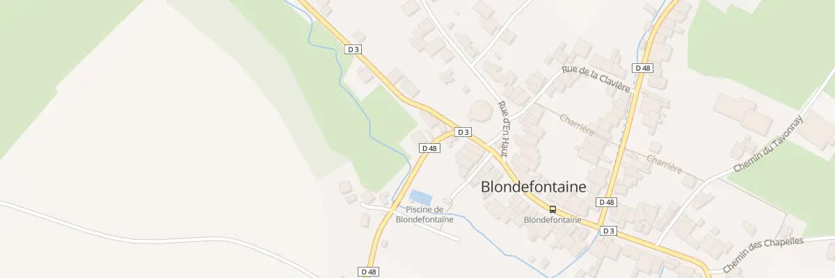 Plan du 4 Rte de Barges à Blondefontaine