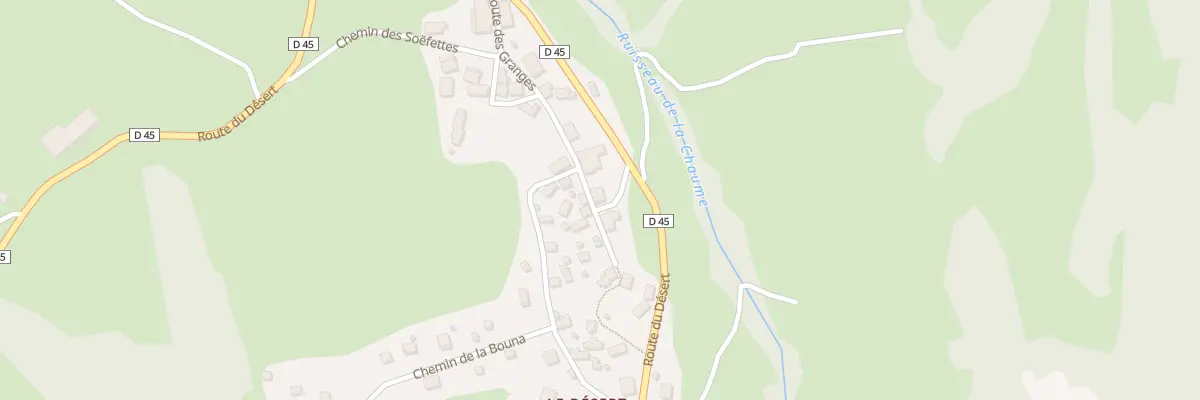 Plan du 5308 Sur le Cri à Entremont-le-Vieux