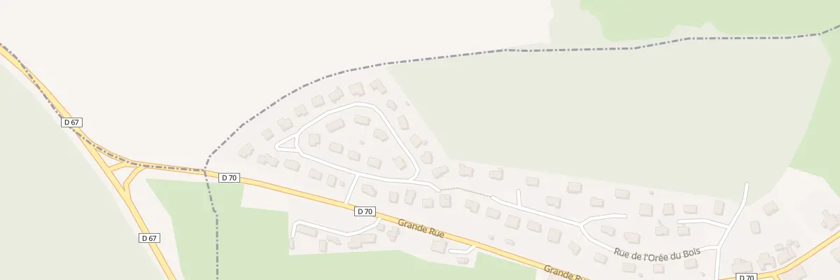 Plan du 15 Lot le Val des Hauts Pres à Audeux