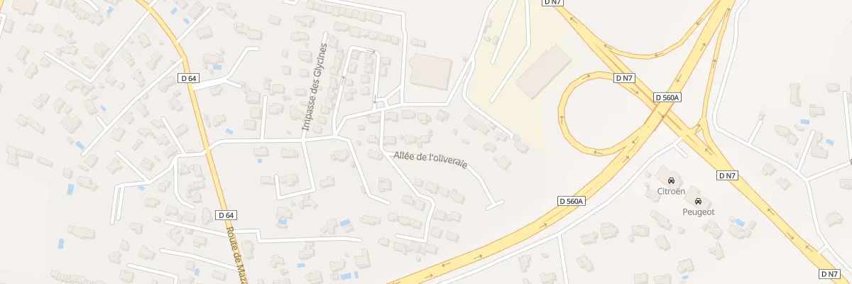 Plan du 284 Che des Bartavelles à Saint-Maximin-la-Sainte-Baume