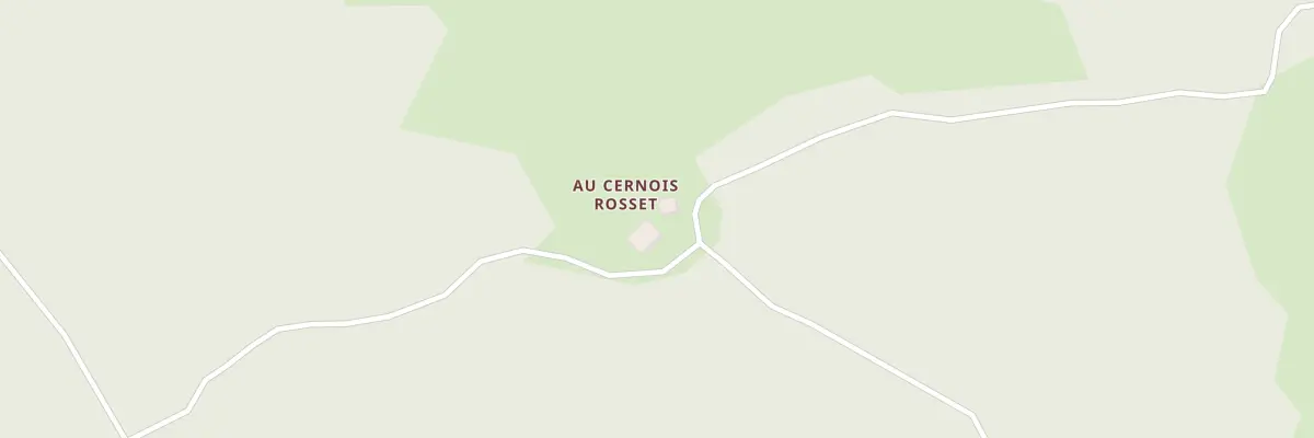 Plan du 5082 Au Cernois Rousset aux Moussières