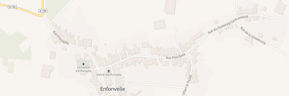 Plan du 14 Rue Principale à Enfonvelle