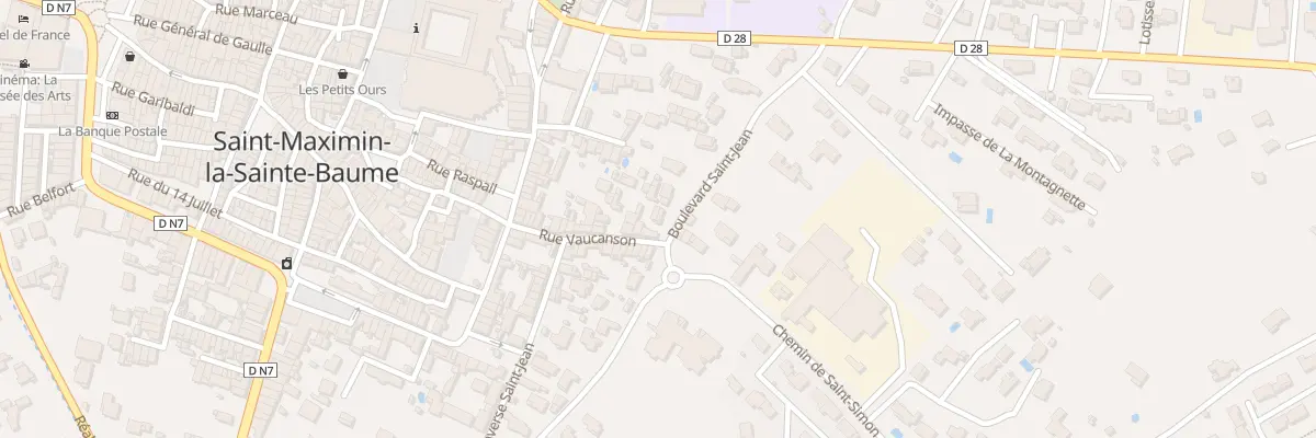 Plan du 196 Rue Vaucanson à Saint-Maximin-la-Sainte-Baume