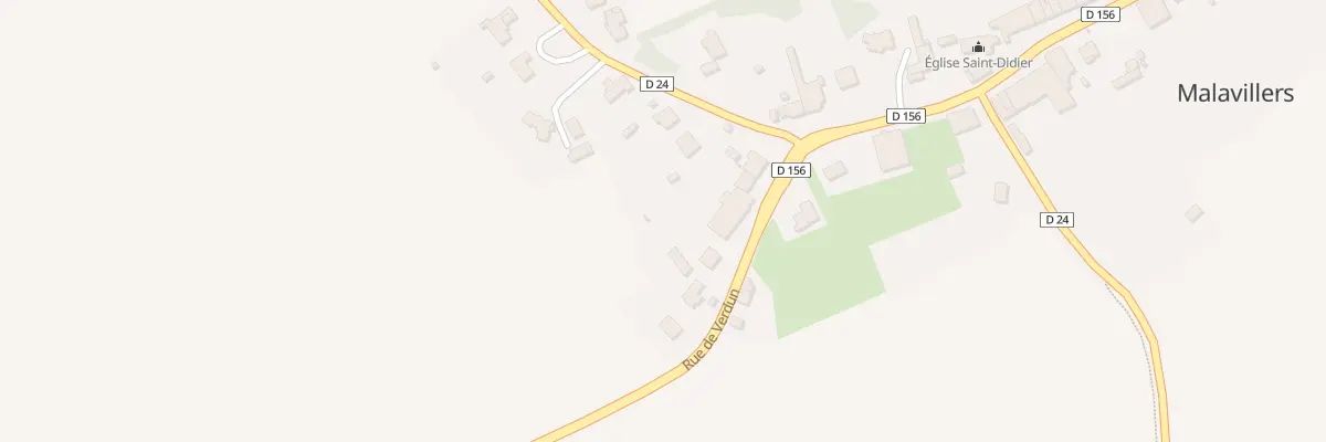 Plan du 26B Rue de Verdun à Malavillers