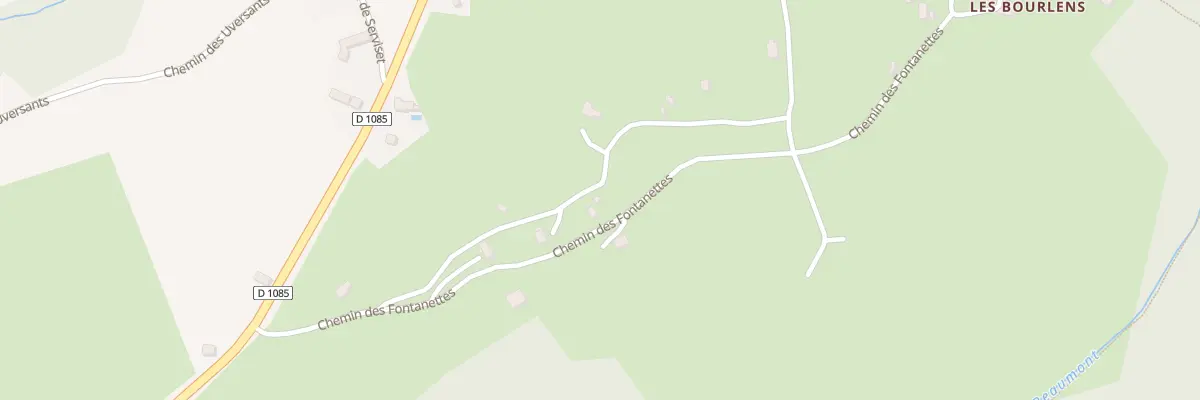 Plan du 317 Che des Fontanettes à La Salle-en-Beaumont