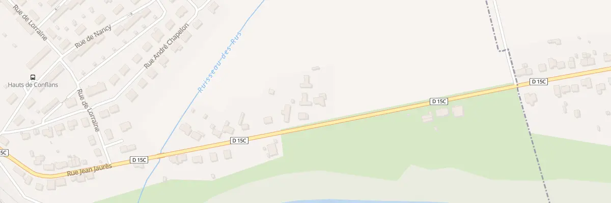 Plan du 35B Rue Jean Jaurès à Conflans-en-Jarnisy