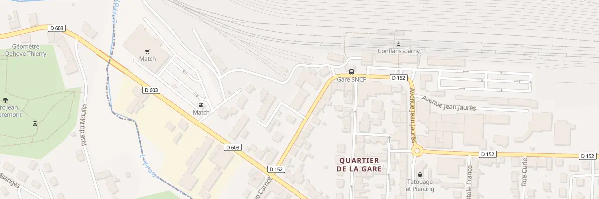 Plan du 35 Rue Carnot à Jarny