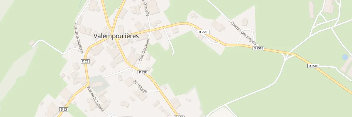 Plan du 4 Rue de Vers à Valempoulières