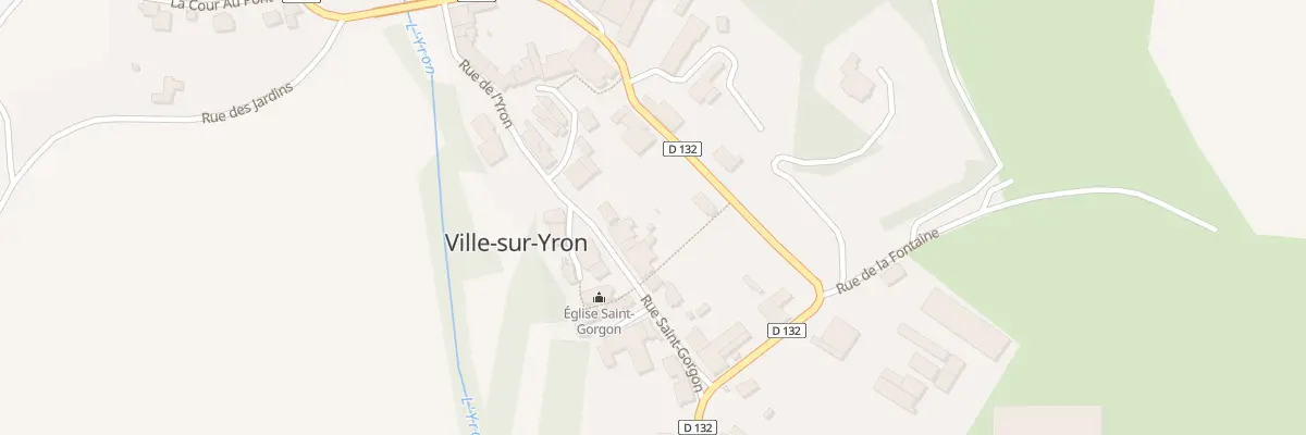 Plan du 14 Rue Saint Gorgon à Ville-sur-Yron