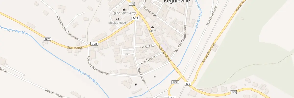 Plan du 4 Rue du Lot à Thiaucourt-Regniéville