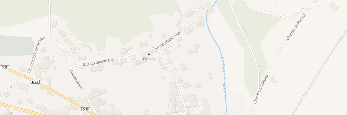 Plan du 8 Rue Henri Poulet à Thiaucourt-Regniéville