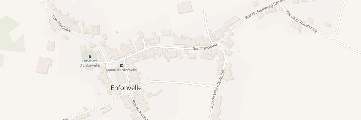 Plan du 11 Rue Principale à Enfonvelle