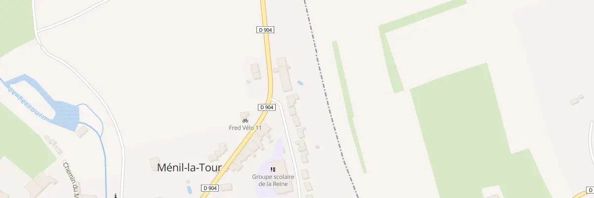 Plan du 22 Che Chemin Ferre à Ménil-la-Tour