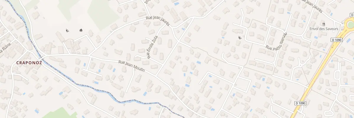 Plan du 119 Rue des Eglantines à Crolles