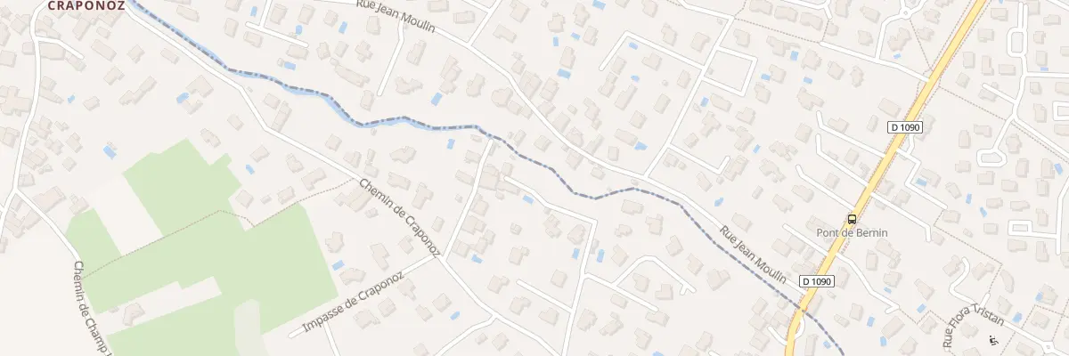 Plan du 85C Imp du Ruisseau à Bernin