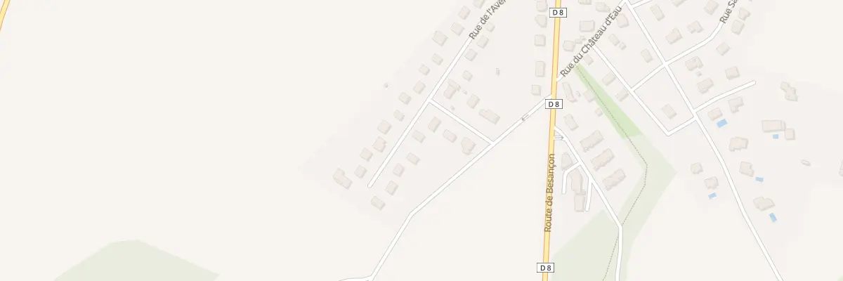 Plan du 13 Rue de l’Avenir à Émagny