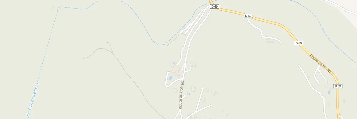 Plan du 192 Rte Boisset à Saint-Julien