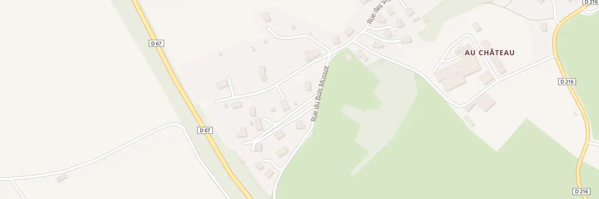 Plan du 4 Rue du Bois Mussot à Audeux