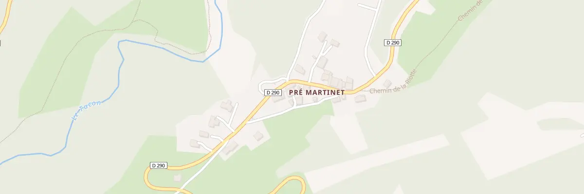 Plan du 5078 Hameau du Pre Martinet à Villard-Saint-Sauveur