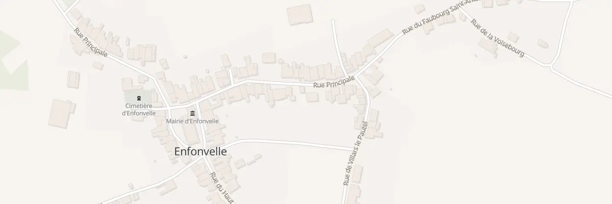 Plan du 9 Rue Principale à Enfonvelle